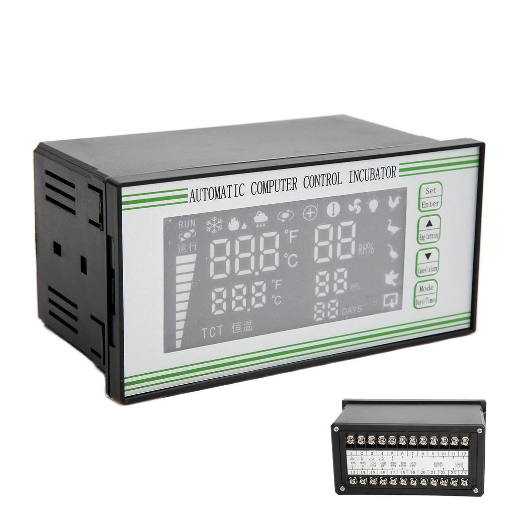 Контроллер температуры инкубатора для яиц Машина для инкубатора для яиц с датчиком температуры и влажности