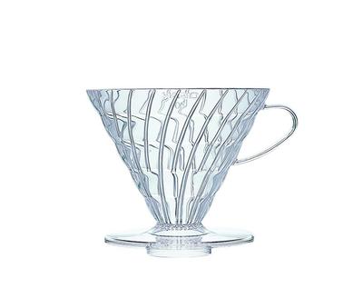 HARIO V60 03 Прозрачный капельный фильтр для кофе для чашек, Прозрачный, 1-6 (VD-03T)
