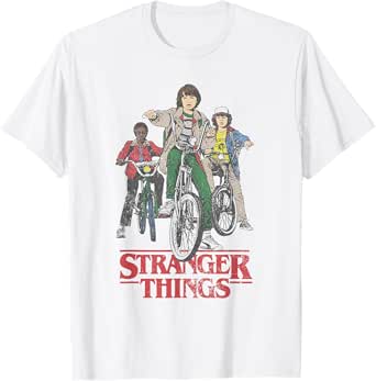Stranger Things Hawkins Bike Riders T-Shirt