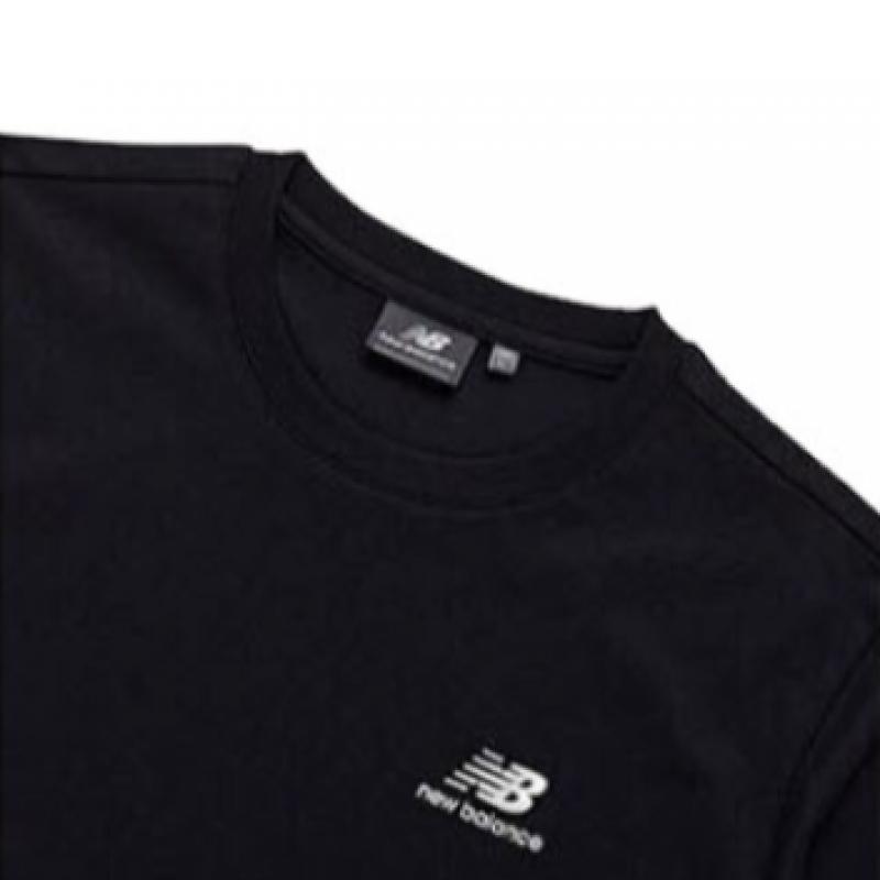 New Balance Футболка Club Nbndd11013 Bk Essential с длинным рукавом, стандартная посадка, унисекс, толстовка