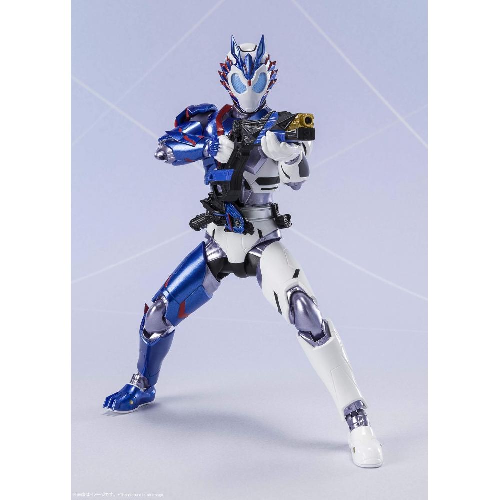 SHFiguarts Kamen Rider Zero One Kamen Rider Vulcan Shooting Wolf подвижная фигурка примерно 150 мм, окрашенная в ПВХ и АБС-пластик