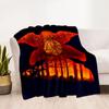 Stranger Things Blanket Suitable for sofas,travel, living rooms also a good gift for friends and family Suitable for all seasons.