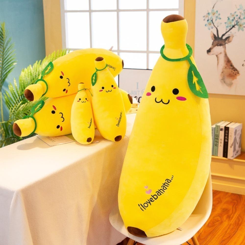 Stuffed Toys Soft Banana Stuffed Toys Fruit Plush Pillow Fruit Plush Doll Banana Plush Toy