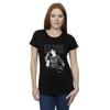 Elvis Womens/Ladies Logo Portrait Cotton T-Shirt