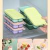 8 Compartment Ice Cube Molds Food Grade Silicone Home Ice Compartment Molds Dispensing Ice Boxes Summer Ice Cube Tray