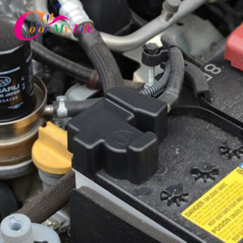 Отрицательная защитная крышка автомобильного аккумулятора для Subaru Forester Legacy Outback Levorg 2014 2015 2016 2017 2018