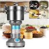 AC 220V 1000g Electric Grain Grinder Cereal Mill Flour Coffee Food Wheat Machine Silver 3000W