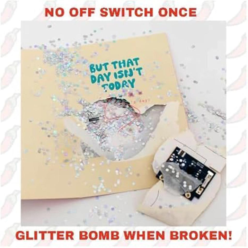 Clown Greeting Prank Card,Eternal Mom Mother's Card With: Non Stop Mom Singing Card With Glitter - Double Prank - Guaranteed Laughter