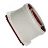 Wall Mount Boiler Flue Part PP Plastic 15x15x15cm Heat Resistant Construction for Reliable Performance in Continuous Operation