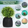 1PC 45x50cm Plant Insulation Cover Winter Protection For Plants Frost Protection Bag For Potted Anti-freeze Cove