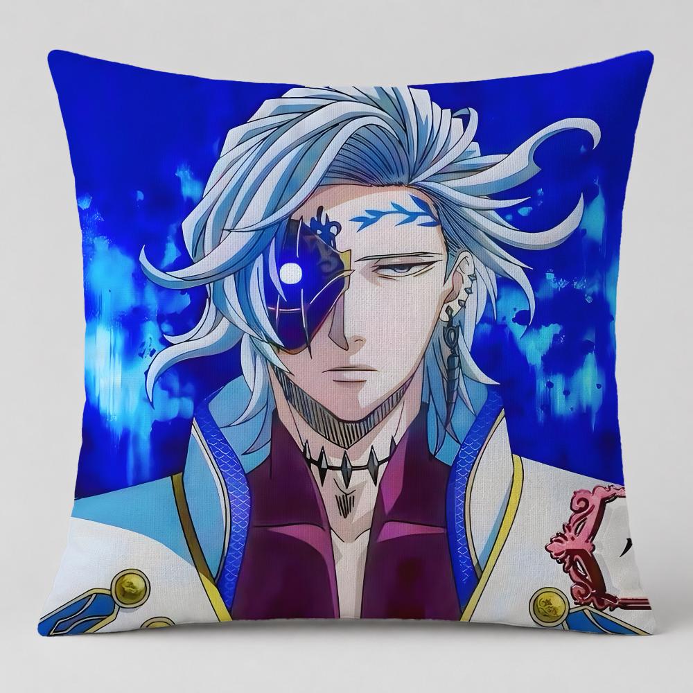 Anime Record of Ragnarok Cushion Cover Short Plush Cushion Cover Double Sided Print Washable Sofa Pillowcase Home Decor Gift