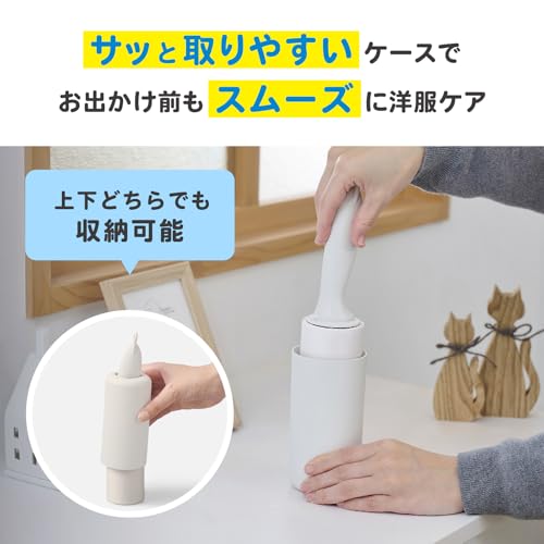 Nitoms Smart Corocoro Replacement Tape for Clothing (Pollen, Pet Hair, Dust Removal, Adhesive, 10cm x 50 turns, 2 rolls) CC0075
