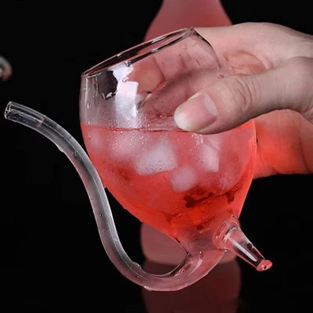 Drink Cup Creative Goblet Transparent Wine Glasses Molecular Gastronomy Champagne Cup  Bar