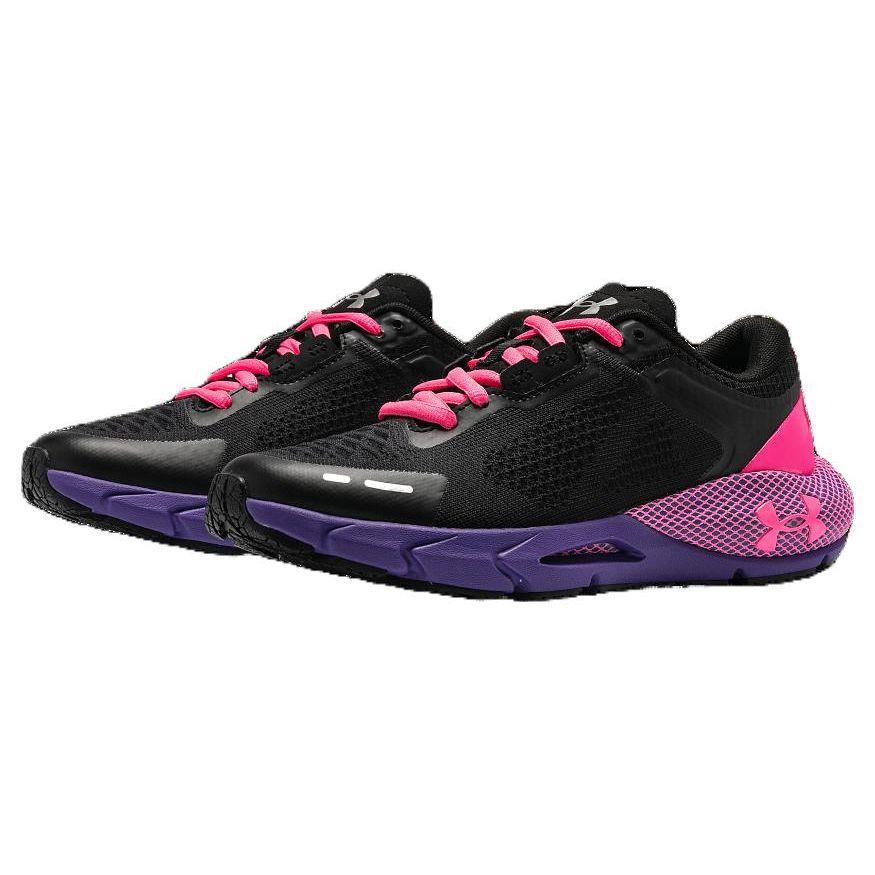 Under Armour HOVR Phantom Comfortable Minimalist Low-Top Casual Running Shoes Men Sneakers Black Pink 3028443-002
