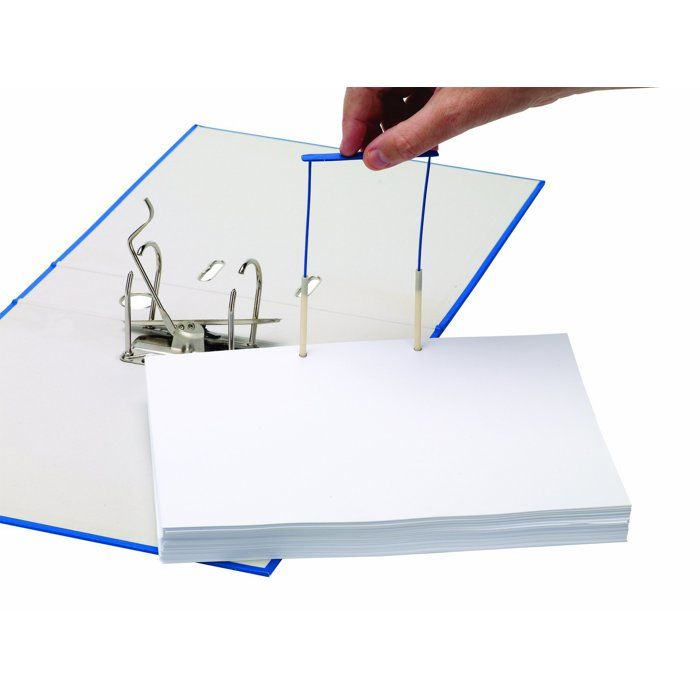 Reliure d'archive - Fellowes - Proclip - Bleu - 2 parties - Tiges étendues 100 mm