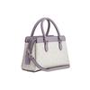 New COACH Darcie PVC Tote Bag, Shopping Bag, Shoulder Bag, Crossbody Bag, Handbag Mini Women's Purple & White CH174-SVVVJ