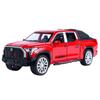 1/32 Toyota Tundra Pickup Alloy Car Carry Tires Off-Road Vehicle Игрушечные литые игрушечные транспортные средства Модель автомобиля Детские игрушки Подарки