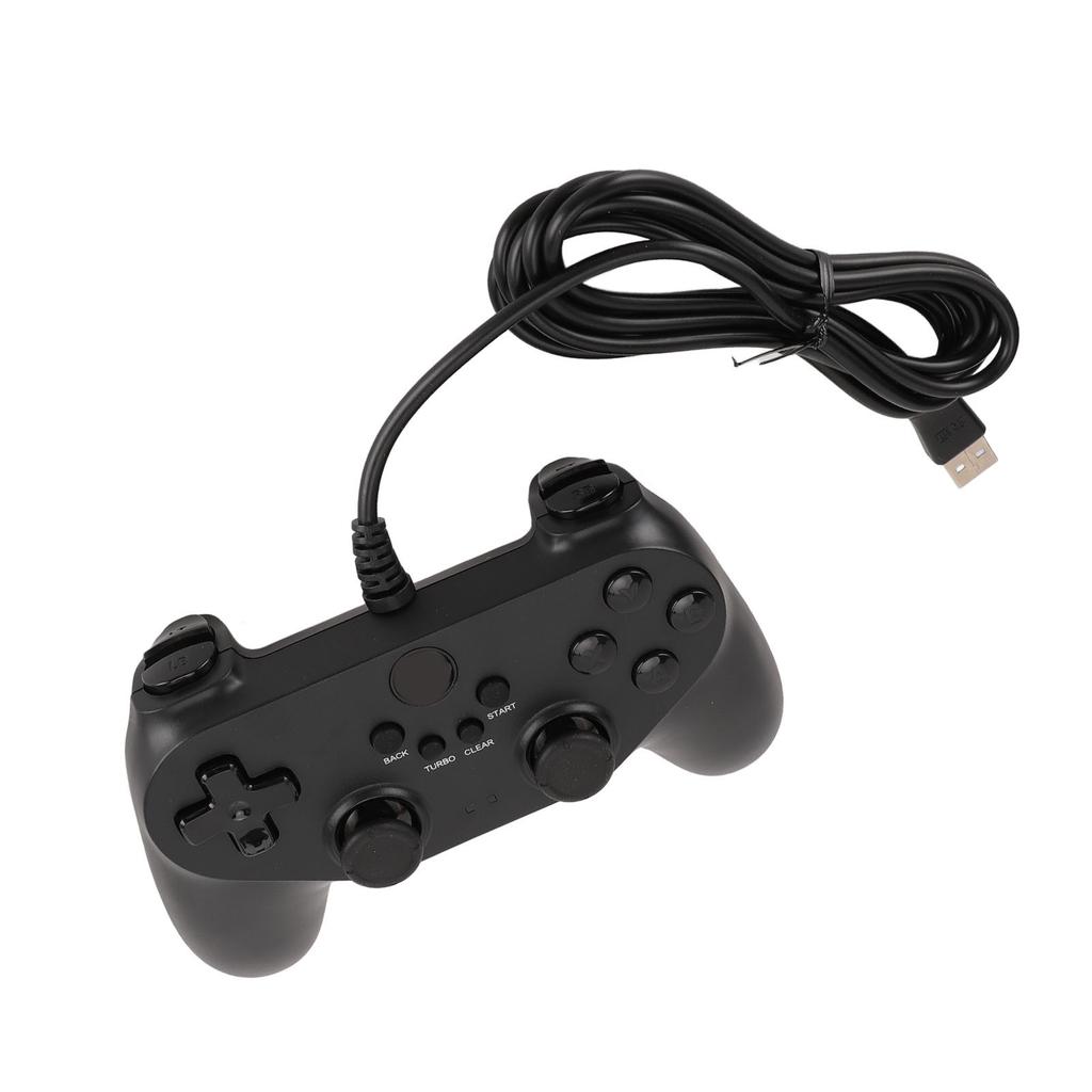 Проводной USB игровой контроллер геймпад джойстик для ПК для Win 7 8 10 11 для Steam Dual Vibration