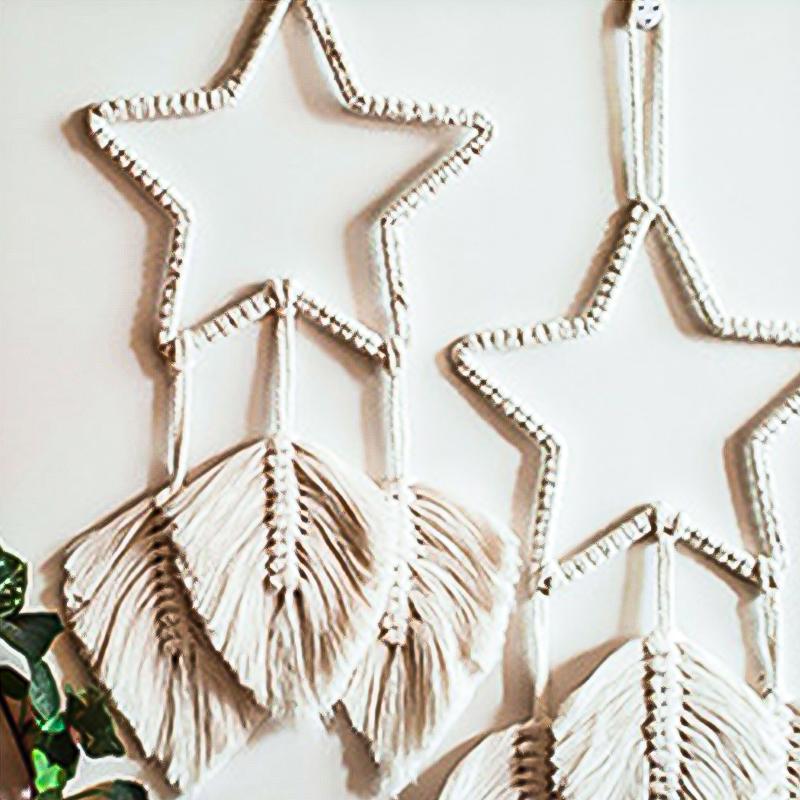 5 мм ткачество ручной работы DIY ремесла богемные украшения для дома бежевые аксессуары поставки