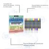 Nymixa Multi-Color Double-Ended Nail Art Pen Set - DIY Tools for Easy, Vibrant Outlining and Painting.