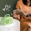USB Interface Portable Speaker Rich Bass Wireless Speaker Mini Retro Bluetooth Speaker  Student Use