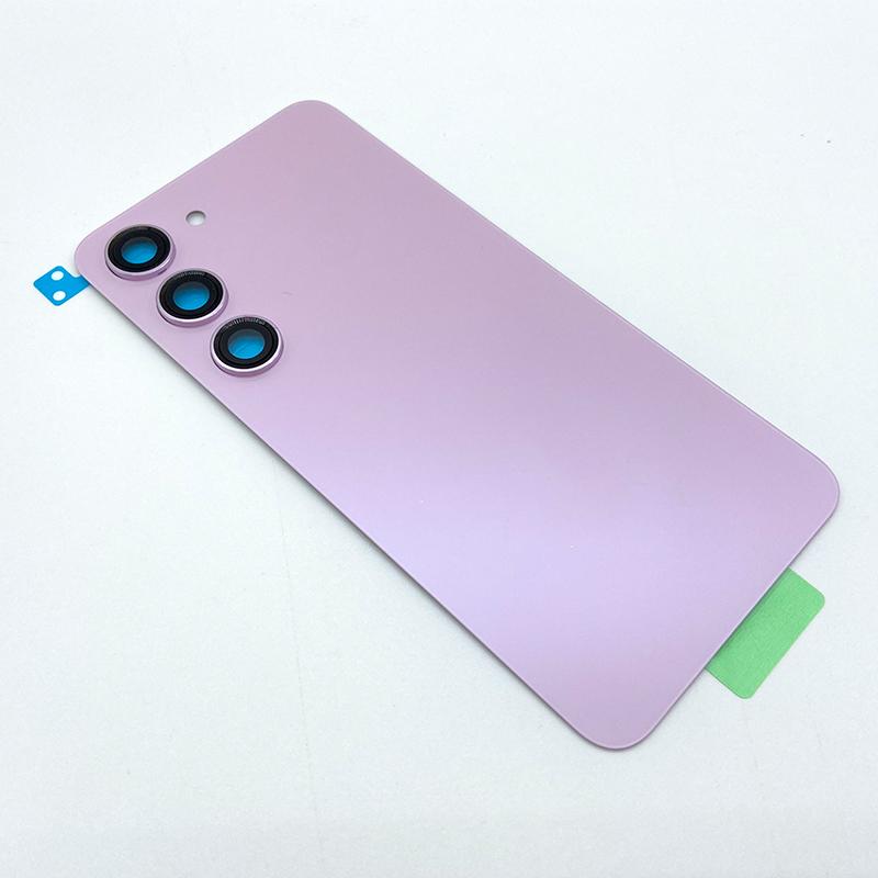 НОВИНКА Для Samsung Galaxy S23 Задняя крышка Стекло Задняя панель Корпус Замена аккумулятора Для Galaxy S23 S 23 С объективом