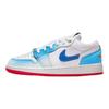 Детские кроссовки Air Jordan 1 Low SE GS Blue Gradient White Game-Royal University-Blue FN8895-141