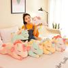 Angel Rainbow Unicorn Doll Plush Toy Large Size Ragdoll Doll Sleeping Pillow Gift