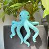 Yousheng Flowerpot Pendant Blue Octopus Resin Decorative Hanging Planter Home Office Ocean Theme Desktop Decor