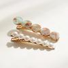 J.Lauren Green Marble Pearl Hair Pin Set H01067