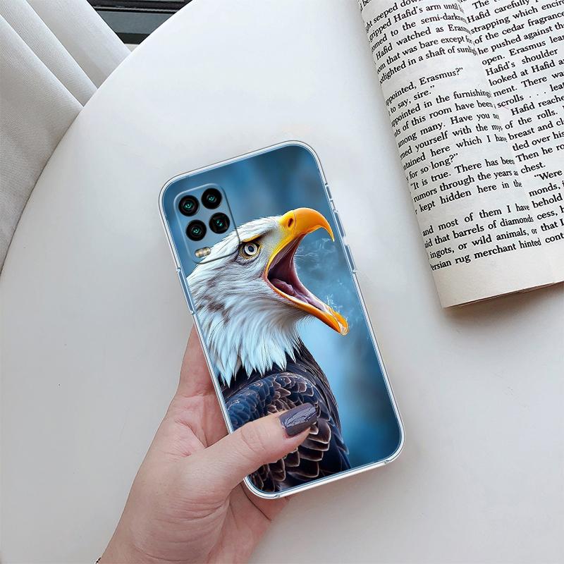 RP36 Прозрачный чехол для телефона 'Ястреб Орел' для Motorola Moto Edge 20 30 40 50 S30 Fusion Ultra Pro Neo Lite + G200 G23