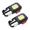 2 шт. Брелок Рабочий свет Высокая яркость Мини COB лампа IP66 Многофункциональный Светодиодный фонарик с открывалкой для бутылок
