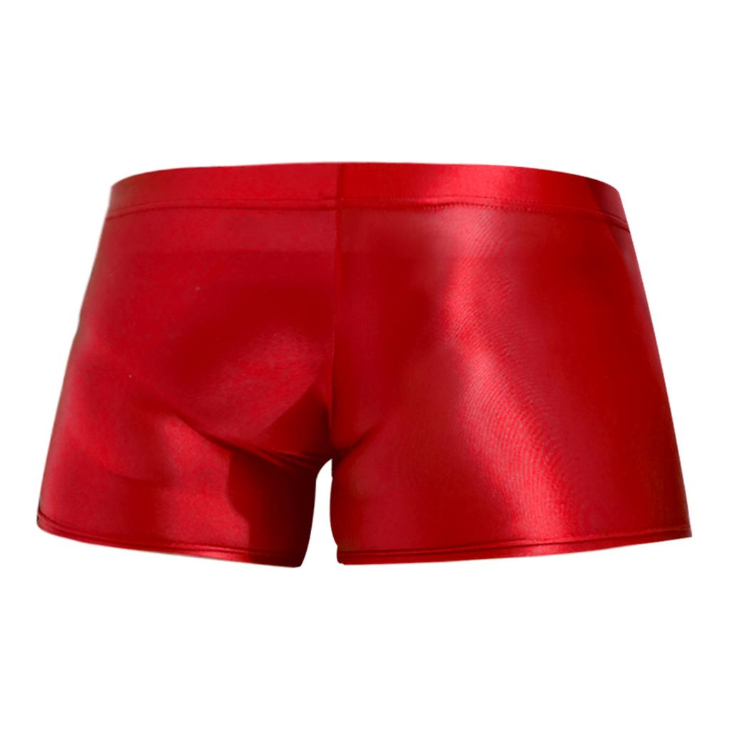Мужские глянцевые трусы-боксеры, нижнее белье, трусы с низкой посадкой, нижнее белье, шорты для вечеринки у бассейна, шорты для пляжного волейбола, пляжная одежда
