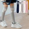 1pair Kids Boy Girl School Sock Fashion Letter M Knee High Sock for Toddler Stocking Children Spring Autumn Cotton Soft Sock
