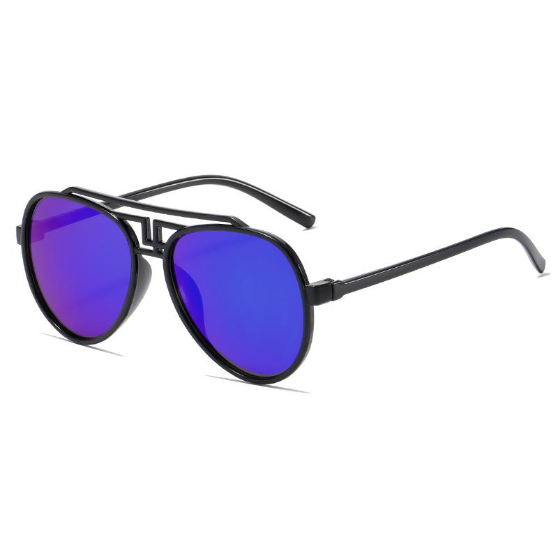 Новые детские солнцезащитные очки, модные солнцезащитные очки для мальчиков и девочек, корейская версия, детские модные вогнутые солнцезащитные очки в иностранном стиле, летние солнцезащитные очки