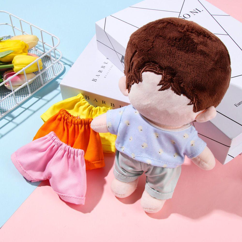 20cm Dolls Accessories DIY Mini Shirt Plush Doll's Clothes Doll Outfit Small Pants