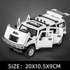 1:24 Игрушка Модель из сплава Mitsubishi Delica H2 Литая машина Открывающиеся двери со звуком и светом Инерционная Миниатюрный автомобиль Подарок на день рождения для мальчика