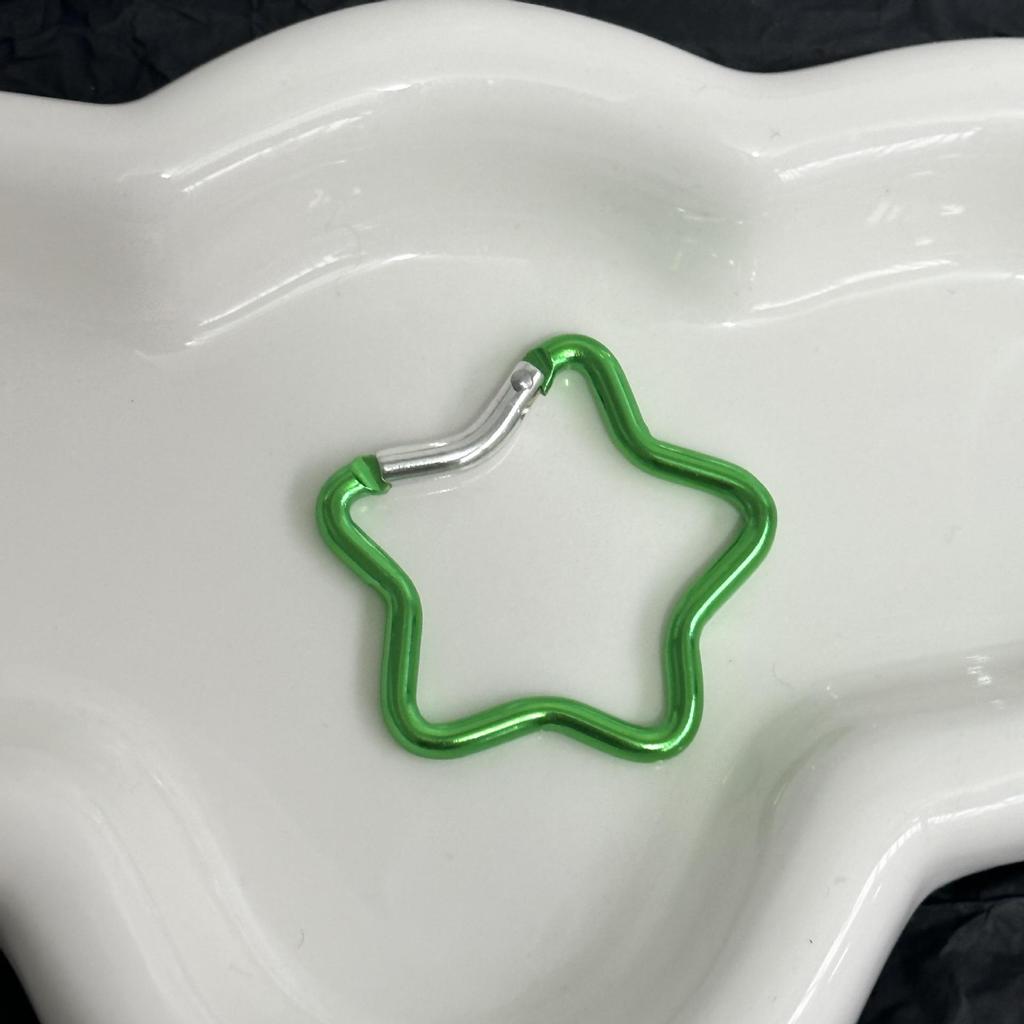 Красочный брелок-подвеска для сумки в стиле Miu, карабин, кольцо для ключей, пружинный крючок, ювелирный аксессуар