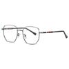 LOOKING4U The Classic LD216 Blue Light Blocking Glasses Frame C07 Gray