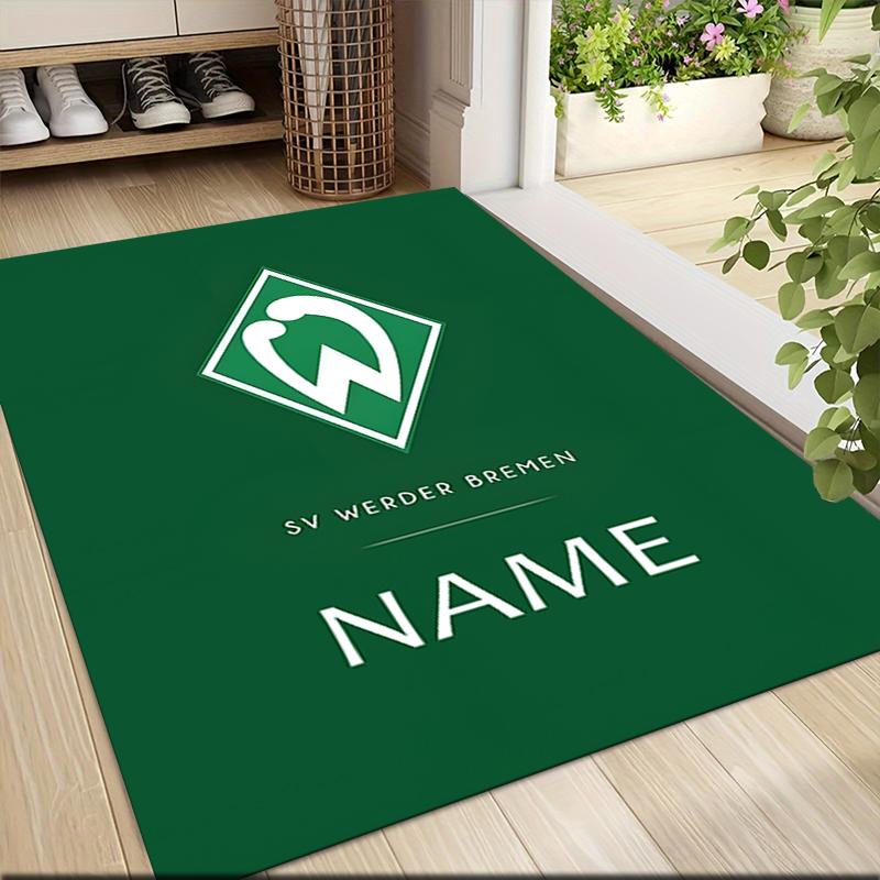 Custom Name "Palmeiras FC Galaxy Theme" Carpet Rug Customizable Soft Washable Anti-Slip Home Living Room Sofa Mats Personalized Rug. 0909211