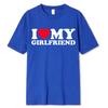 I Love My Boyfriend Clothes I Love My Girlfriend T Shirt So Please Stay Away From Me Funny BF GF Saying Quote Gift Tee Tops