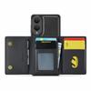 DG.MING M5 Series For Samsung Galaxy S25 Edge Case Detachable Magnetic Leather Phone Cover with Card Slots