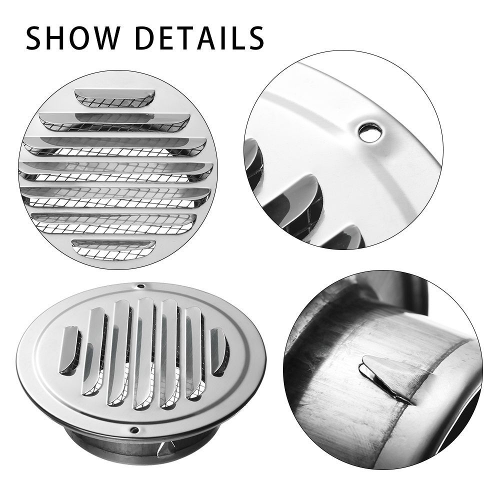 Air Circulation for Home Ducting Air Vent Hood Round Ducting Air Vent Ventilation Grilles