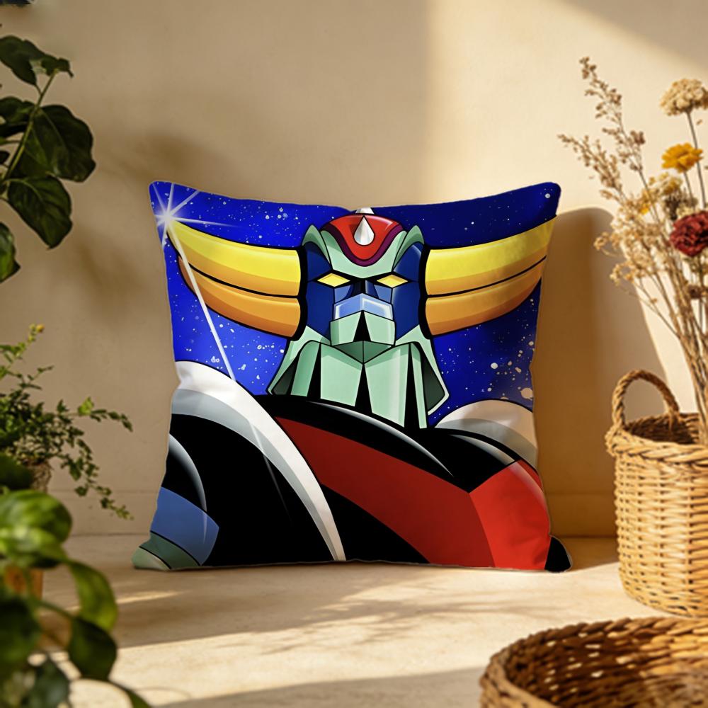 Модный Чехол для Подушки UUFO Robo Grendizeres Универсальный Двусторонний Наволочка Подходит для Дивана Кровати Автомобиля Ежедневного Декора