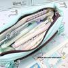 Цветочный кружевной пенал большой вместимости для студентов и офиса