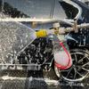 Foam Cannon For Hose 4000 PSI Double Connector Foam Cannon Car Washing Nozzles Hose Attachments For Driveway Cleaning Marine