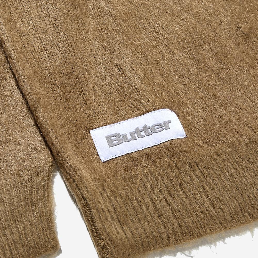 Butter Goods Мохеровая трикотажная рубашка на пуговицах Мохеровая трикотажная рубашка на пуговицах