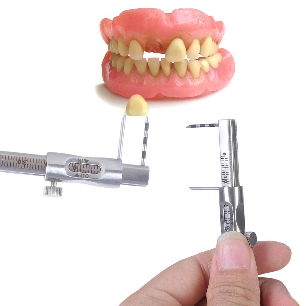 Стоматологический калипер Прецизионный стоматологический измерительный калипер Простое использование для точного измерения в челюстно-лицевой хирургии