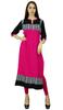 Designer Ethnic Rayon Kurti Casual Bollywood Kurta Top Tunic Dress