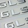 3D Chrome ABS Letters For GLS Series Car Emblem Logo Stickers Auto Sticker for GLS 63 400 450 500 550 580 X167 X166 Accessories